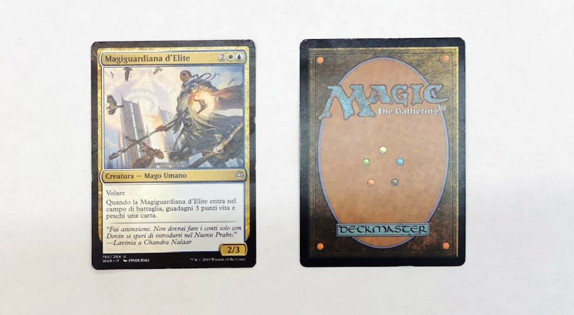 Light Played card Magic the Gathering grading