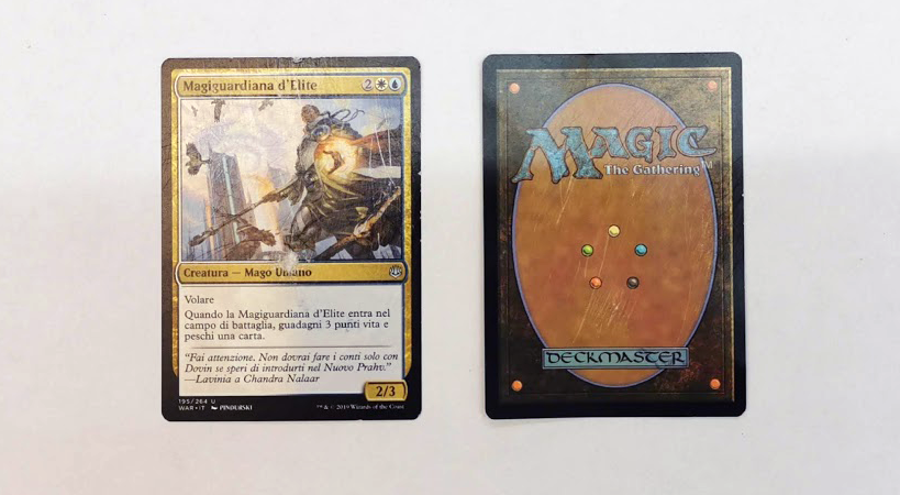 Poor card Magic the Gathering grading